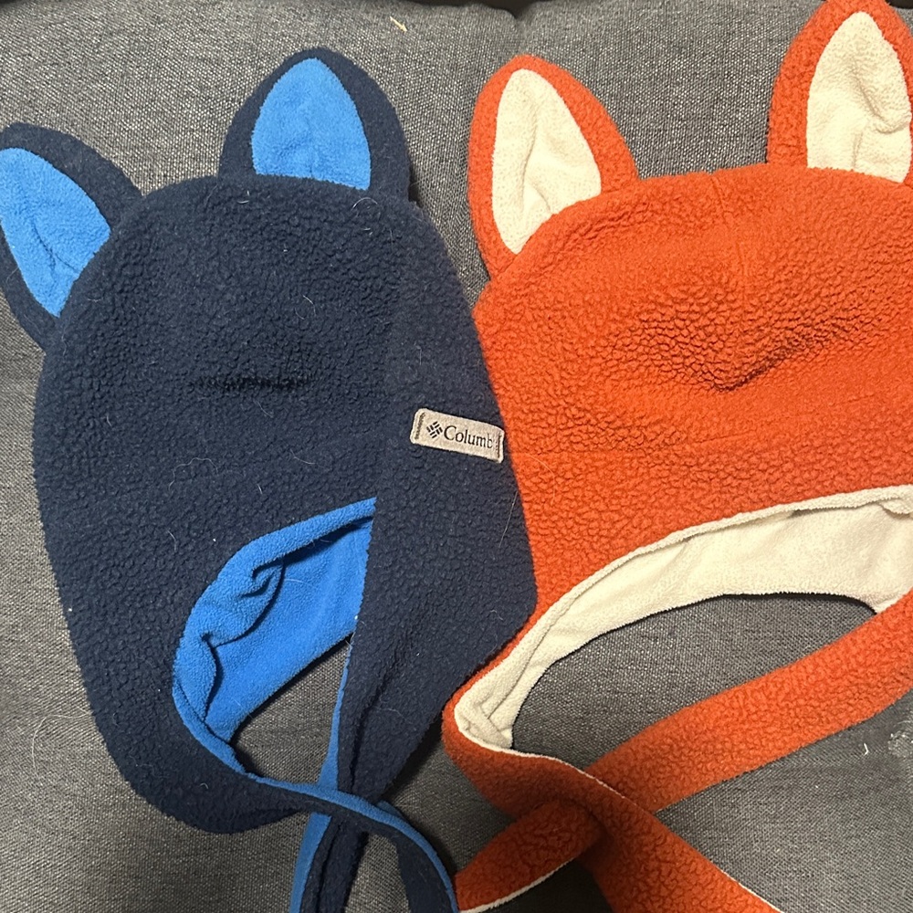 Columbia Toddler Tiny Animal Beanie (x2)